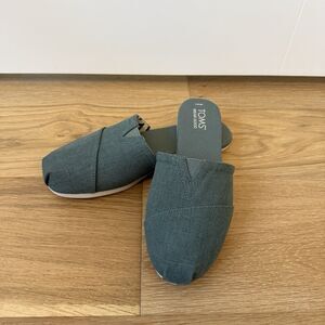 Toms Alpargata Women’s Shoes | Sz 7 | Comfort Mule Slides Sneakers Green